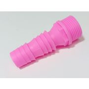 ШТУЦЕР ПЕРЕХОД 3/4 ВНЕШ РЕЗЬБА ПЛАСТ