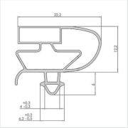 Уплотнитель FINIST ЕА 43,5*41,5 см