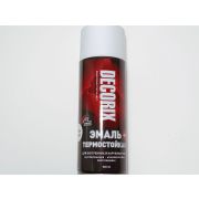 Краска-спрей ТЕРМОСТОЙКАЯ (+400С) глянцевая (белый) 520 мл (0142-06 DX) «DECORIX»