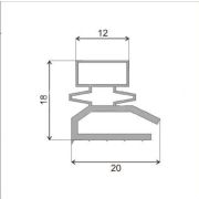 Уплотнитель Бирюса 21 МК под саморез 0021501000