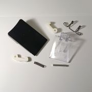 Ручка люка в сборе (Черная) Whirlpool 481949869162, 481949869837 Ardo 719003107