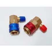 Вентиль быстросъемный QC-15 (90 град.) комплект