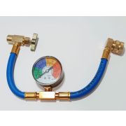 Шланг для заправки автокондиционера c манометром FC-BR801G50
