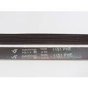 1151 Н7 Ремень 1151H7, для стиральной машины EL 1151H7, 1.11.004.01 792800 размер+-1076мм