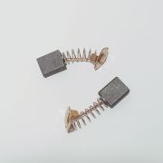 Щетки угольные 7x17x17 пружина, пятак-уши, ИНТЕРСКОЛ УШМ-2000, ДП-2000 (пара)