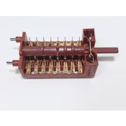 156)Переключатель режимов Gottak 800812 духовки Vestel Bompani 712541770 Meneghetti 12541770 9+0позиций