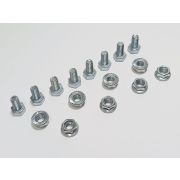 Комплект креплений(болт 6*10/12, гайка м6 -по 8шт)